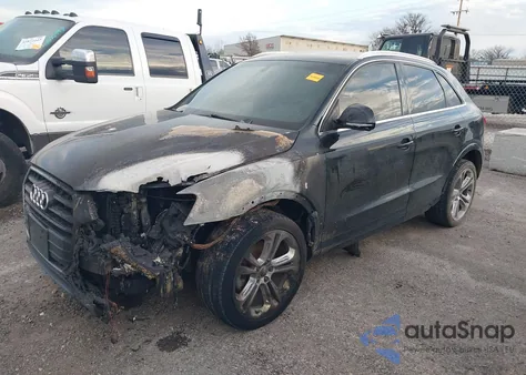 2016 Audi Q3 2.0T Premium Plus from USA, damaged, VIN WA1BFCFS5GR016289